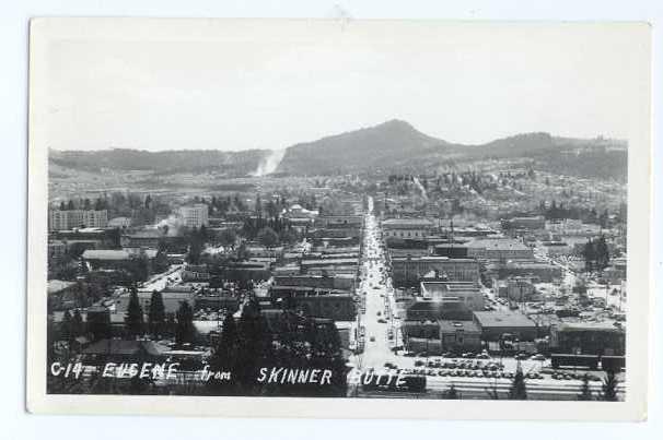 RP City View of Eugene Oregon OR from Skinner Butte