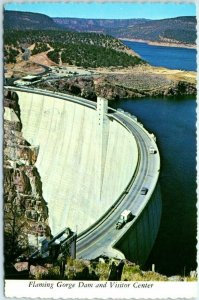 M-24704 Flaming Gorge Dam And Visitor Center Dutch John Utah