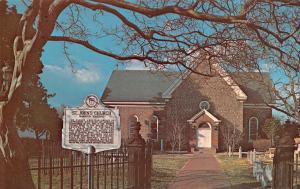 HAMPTON, VA  Virginia   ST JOHN'S CHURCH-One Of The Oldest Remaining    Postcard