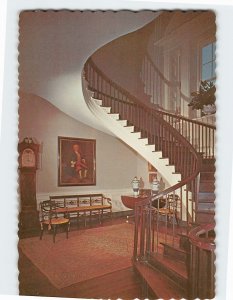 Postcard Nathaniel Russell House, Charleston, South Carolina