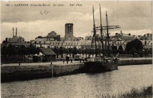 CPA LANNION - Le Quai (630280)