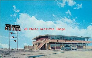 NY, Syracuse, New York, State Fair Motel, 60s Cars, Exterior, Dexter No 43020B