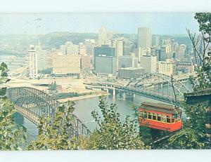 Unused Pre-1980 PANORAMIC VIEW Pittsburgh Pennsylvania PA hp3560