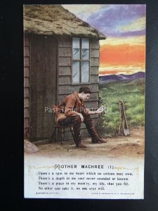 MOTHER MACHREE - WW1 Bamforth Song Cards set of 3 No.4990