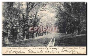 Old Postcard Clifton Nottingham Grave