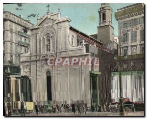 Old Postcard Marseille Augustinian church