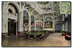 Old Postcard Monte Carlo Casino New Schmitt room