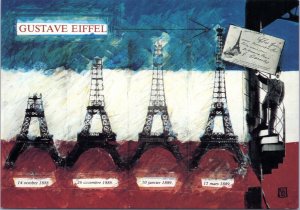 Postcard France Paris  Eiffel Tower Hommage a Libonis - Vasco Gasquet