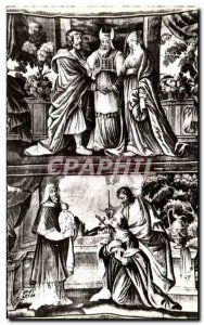 Postcard Modern Saumur Eglise Notre Dame de Nantilly Marriage of the Blessed ...