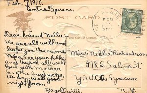 St. Valentines Day Postal Used Unknown 