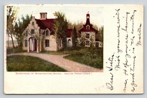 1900 Sunnyside Washington Irving Estate Tarrytown NY Posted Postcard