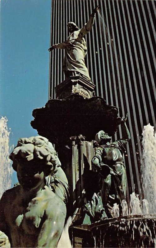 Tyler-Davidson Fountain Fountain Square - Cincinnati, Ohio OH