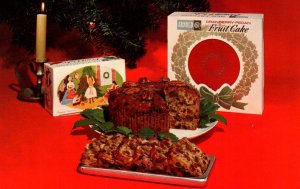 Arnold Fruit Cake - New England Cranberry Pecan Old Tradition - c1950