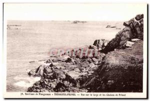 Old Postcard dePlougasnou Surroundings Primel Tregastel view of the wide and ...