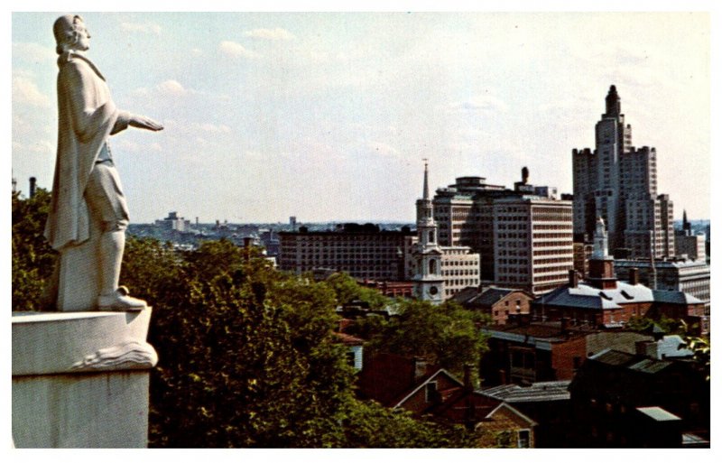 Rhode Island, Prospect Terrace Roger Williams Statue