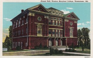 WESTMINSTER, Maryland, 1930-1940s; Alumni Hall, Western Maryland College