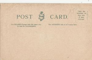 London Thames embankment navigation early postcard