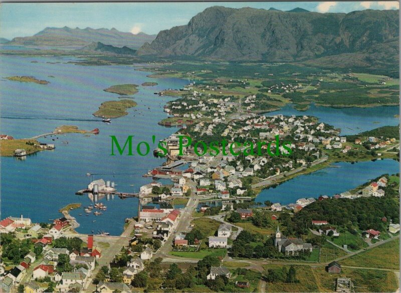 Norway Postcard - Bronnoysund Seen From The Air  RR8894