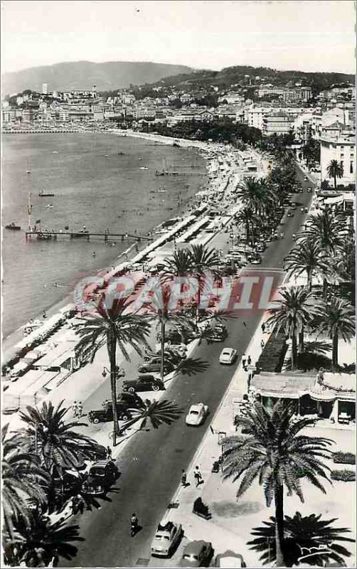 Old Postcard CANNES - The Croiselle