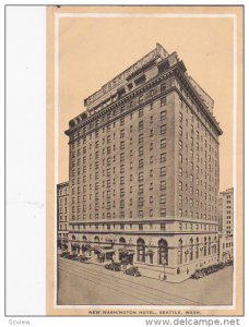 New Washington Hotel, SEATTLE, Washington, 1900-1910s