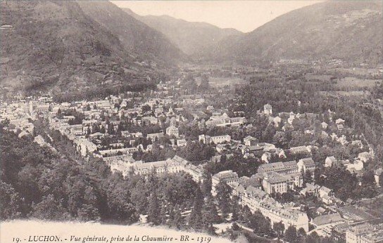 France Luchon vue generale prise de la Chaumiere