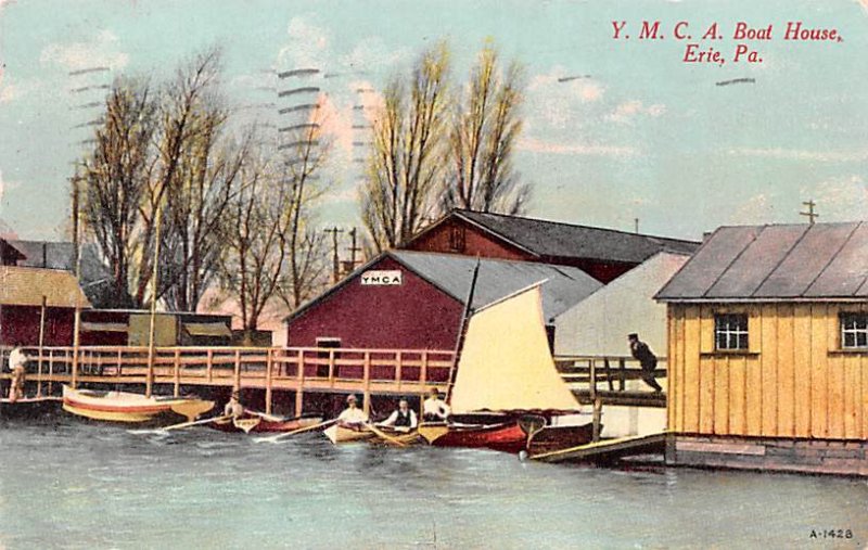 Y. M. C. A. Boat House Erie, Pennsylvania PA  