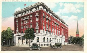 Vintage Postcard 1920's View of Y. M. C. A Building Dayton Ohio OH