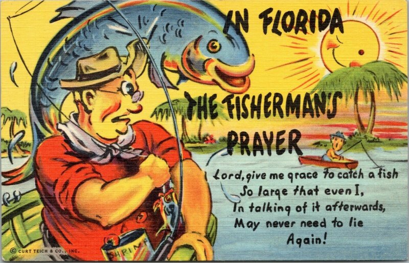 postcard comic FL - The Fisherman's Prayer