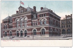 UTICA, New York, PU-1908; Post Office