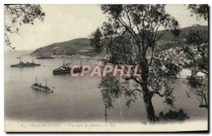 Old Postcard Villefranche View between Olives Charter