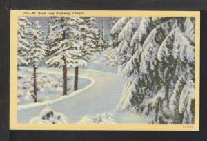 Mt Hood Loop Highway,OR Postcard 