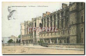 Old Postcard Saint Germain en Laye Grid Partierre