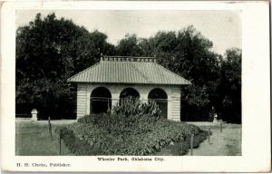 Wheeler Park, Oklahoma City OK Vintage Undivided Back Postcard N17