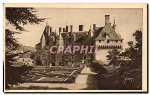 Old Postcard La Douce France Chateaux De La Loire Chateau de Langeais