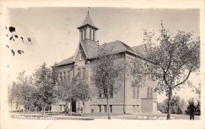 New Ulm Minnesota Evang Lutheran Church Real Photo Vintage Postcard AA67863