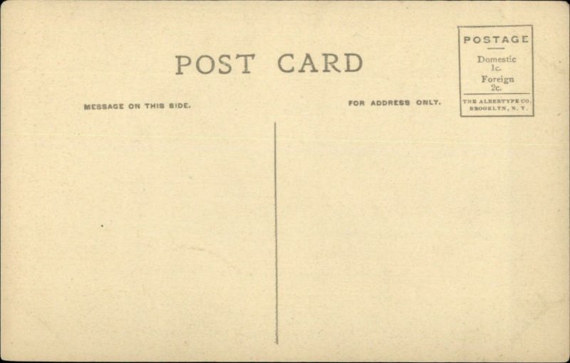 Orono ME Sillwater River Bridge c1910 Albertype Postcard