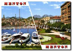 Postcard Moderne Menton