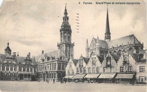 Lot298 furnes grand place et maison espagnoles belgium