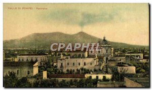 Old Postcard Valle Di Pompei Panorama
