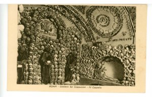 Italy - Roma. Cimitero dei Cappuccini, Chapel  (Macabre)