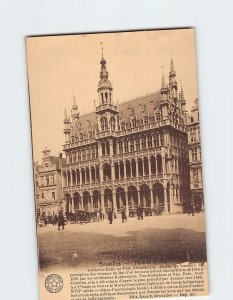 Postcard Maison du Roi, Brussels, Belgium