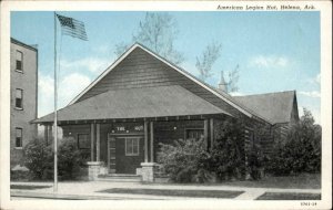 Helena Arkansas AR American Legion Hut Postcard