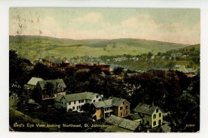 VT - St. Johnsbury. Bird's Eye View looking Northeast 