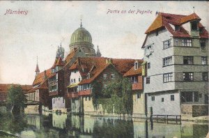 JUDAICA Nurnberg Germany, Synagogue 1910, Holocaust Related, Nuernberg Nuremberg