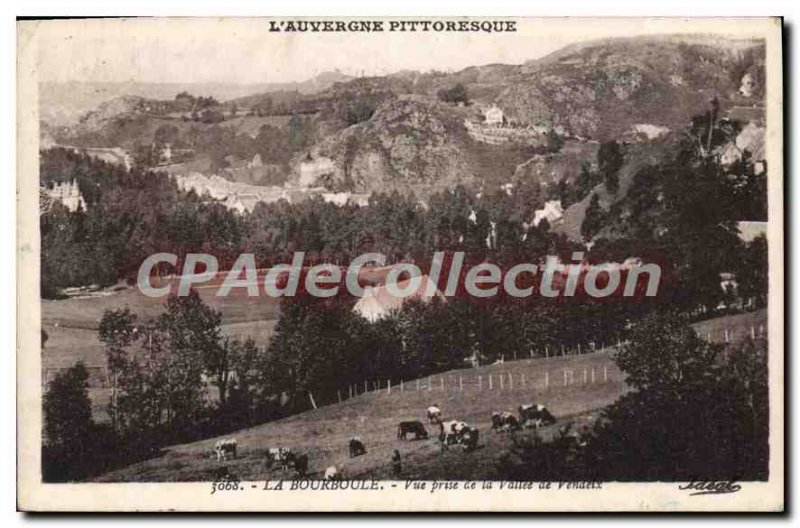 Old Postcard La Bourboule View Jack La Vallee De Vendeix