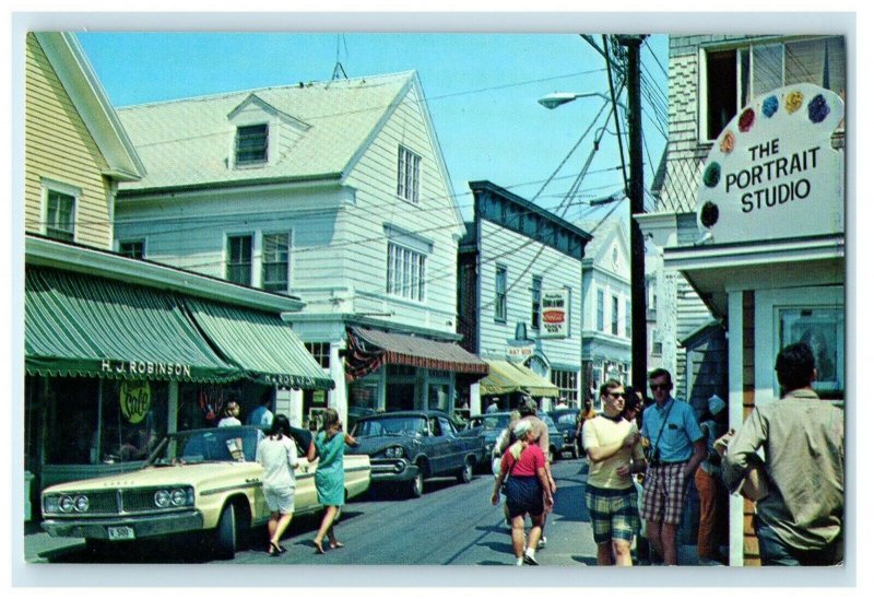 1952 Town Shops Provincetown, Cape Cod, Massachusetts MA Postcard