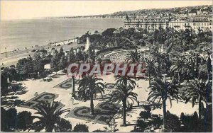 Old Postcard Nice Albert I Gardens and Theater de Verdure