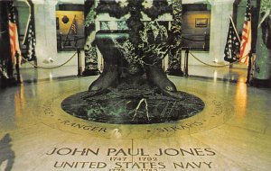 Crypt of John Paul Jones Naval Academy Chapel - Annapolis, Maryland MD
