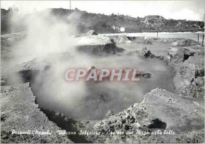 Modern Postcard Pozzuoli Napoli - Vulcano Solfatara Crater e-magma che bolle