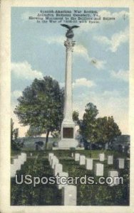 Spanish American War Section - Arlington National Cemetery, Virginia VA  